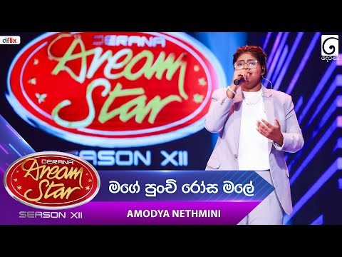 Mage Punchi Rosa Male (මගේ පුංචි රෝස මලේ) Amodya Nethmini | Dream Star Season 12 | TV Derana