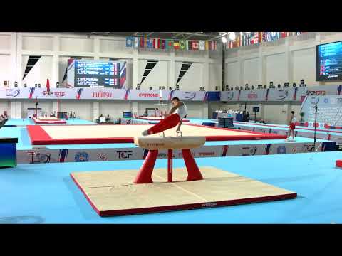 MRO Menton Toni (BAN) - 2023 Artistic Junior Worlds - Qualifications Pommel Horse