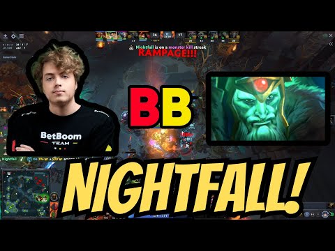 Nightfall Wraith King Rampage! 🔥 Player Perspective 😎 Dota 2 Highlights #dota2 #dotabytes