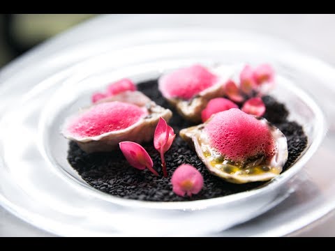 Chef Holly Jivin at The Bazaar by José Andres | Oysters Two Ways