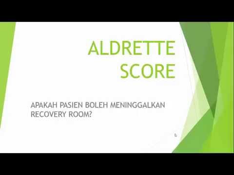 aldrette score