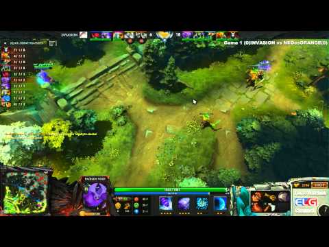 Dota2 Showmatch Neolution E-Sport Orange vs Invasion.Gigabyte Game 1