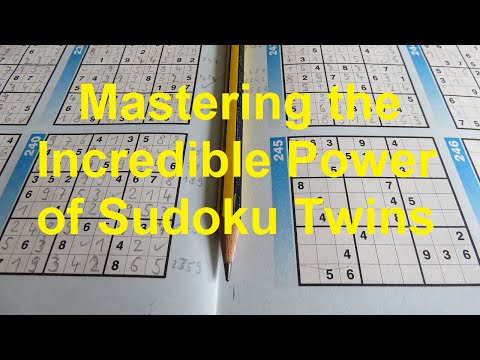 Sudoku Primer 159 - Sudoku - mastering and using the incredible power of twins