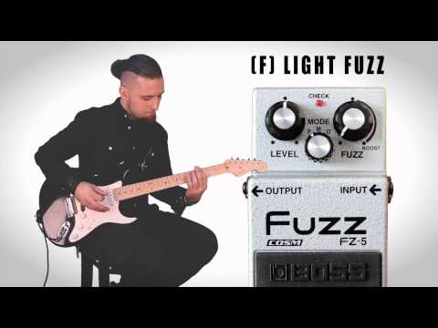 Обзор педали эффектов Boss FZ-5