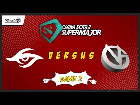 Team Secret vs Vici.Gaming | Bo3 | China Dota 2 Supermajor | Lower Bracket | Game 2