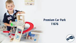 Legler - Parkoviště Premium se 2 autíčky