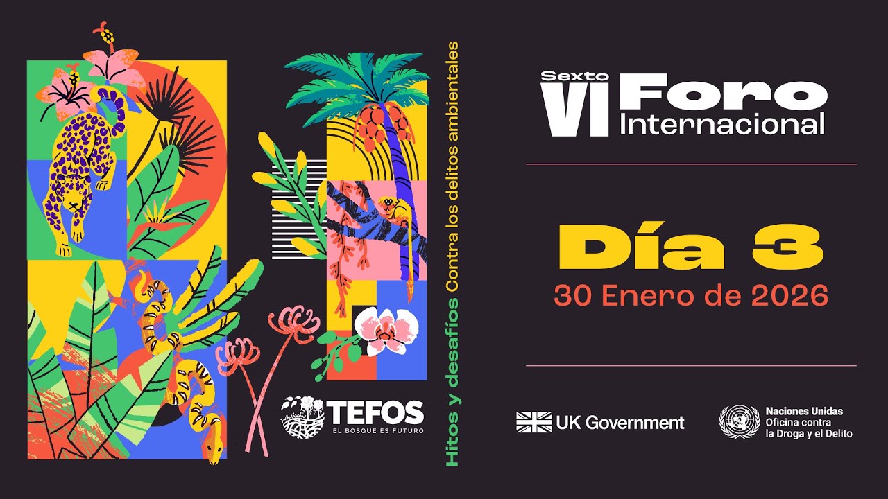 Día 3 - VI Foro Internacional: Hitos y desafíos contra los delitos ambientales