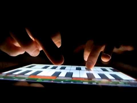 Celestial Soda Pop Cover on Ipad piano