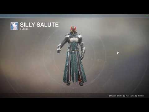 Destiny 2 Rimmer "Silly salute"