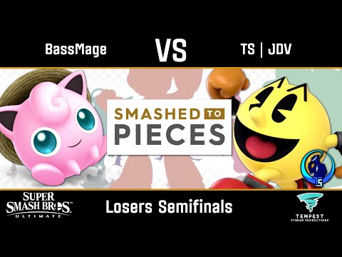 BassMage (Jigglypuff) vs TS | JDV (Pac-Man) - Ultimate Losers Semifinals - Smashed to Pieces Finale