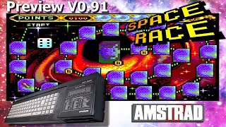 2020-03-04 Let&rsquo;s Play Amstrad CPC – Space Race (Quiz Retrogaming / Preview V0.91)
