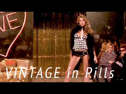 Vintage in Pills D&G Spring 2001 Milan - Fashion Channel