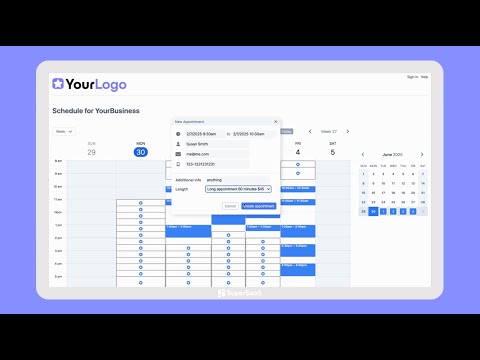 SuperSaaS Appointment Schedule - Video 1