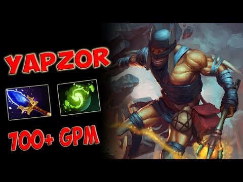 Secret Yapzor [Shadow Shaman] Mass Serpent Ward+ Aghanim's Scepter/Refresher Orb = 700+ GPM
