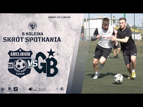 Skrót spotkania 6 kolejka KL6 - Konińska Liga Szóstek Amelinium Konin 🆚️ Golden Boys