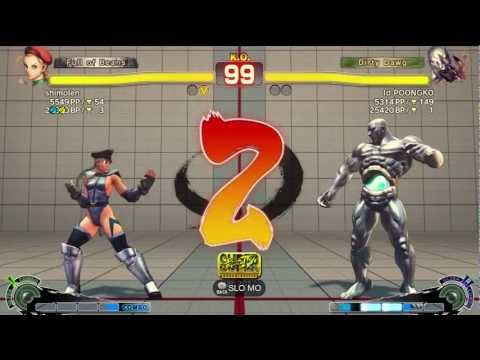 Shimolen (Cammy) vs POONGKO (Seth) - AE 2012 Ranked Match *720p HD*