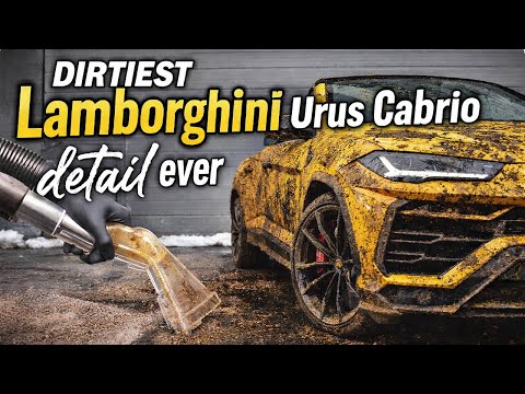 Full DETAIL Lamborghini Urus Cabrio // Complete Disaster Car Detailing