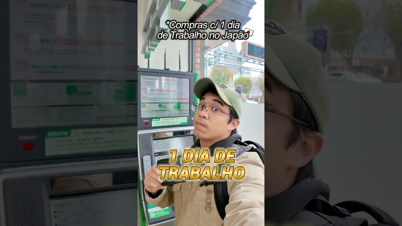 O que eu compro c/ 1 Dia de Trabalho no Mercado mais Barato do Japão 🇯🇵🛒