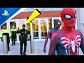PS5 SPIDER MEN KICKED OUT OF A MALL