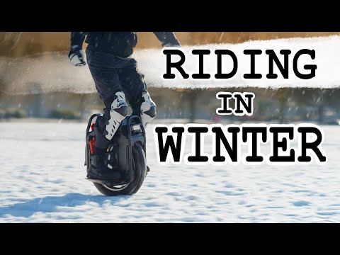 Riding EUC in WINTER - Part 03: RIDING & ENVIRONMENT