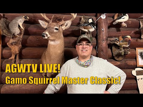 AGWTV LIVE - We made it to the Gamo Squirrel Master Classic! let's Talk Airguns!