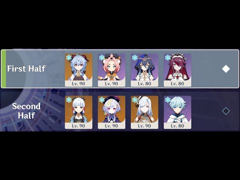 3.3 Spiral Abyss, Cryo Supremacy ❄️- (Floor 12, 9★)