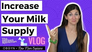 OBGYN + Breastfeeding Mom Shares 4 Tips to  Increase You Breastmilk Supply