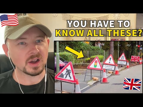 American Reacts to The Ultimate Guide to UK Road Signs