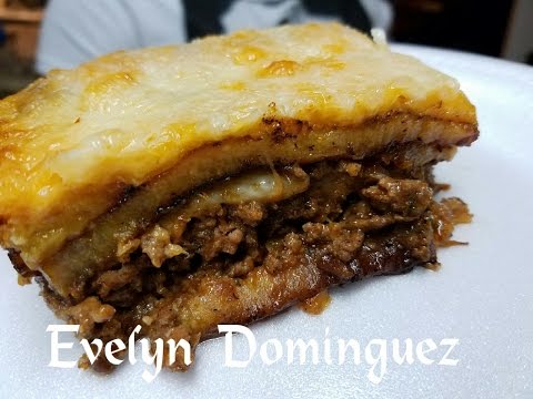 How to make Puerto Rican Pastelon