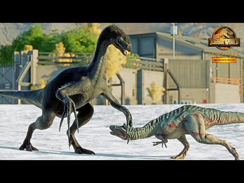 Therizinosaurus vs Carnivores | Dominion Biosyn Expansion | Jurassic World Evolution 2