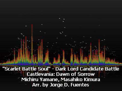 Scarlet Battle Soul - Dark Lord Candidate Battle - Castlevania: Dawn of Sorrow
