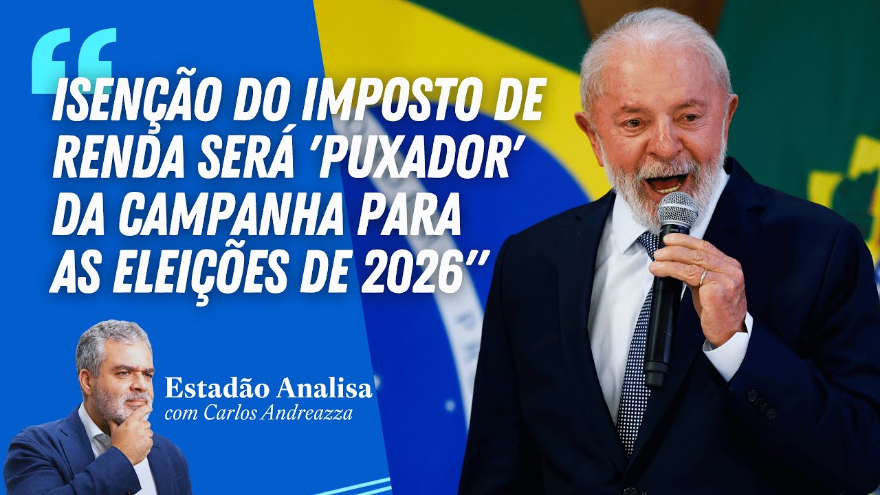 Andreazza: "Isenção do Imposto de Renda será 'puxador' da campanha para as eleições de 2026"