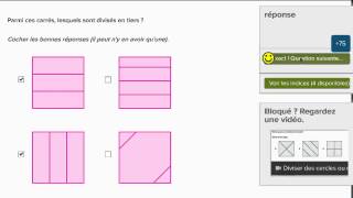 Diviser des cercles ou des rectangles en parts égales