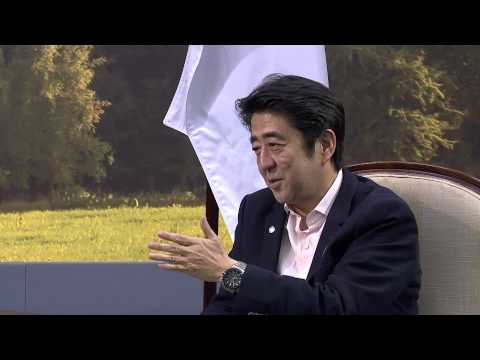 G8 Summit: Japan and Italy bilateral meeting