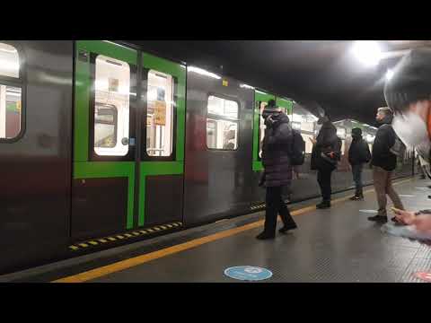 milan cadorna,underground green line metro