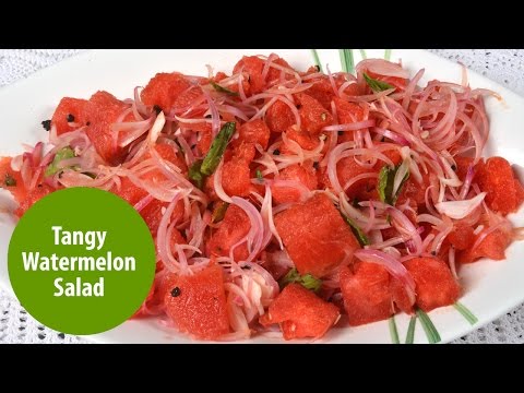 Tangy Watermelon Salad