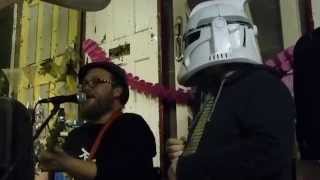 Deferred Sucess sing - Sheriff Fatman (Carter) with Star Wars Stormtrooper