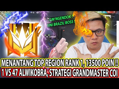 1 VS 47 ALWIKOBRA SANG GLOBAL NGENDOK KITA TANTANG 1 VS 47 COI, DOI NGAMUK, SKILL ASLINYA KELUAR !!