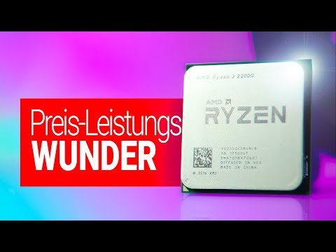 Diese CPU zerreisst ALLES!! Preis-Leistung PUR | Ryzen 3 2200G TEST