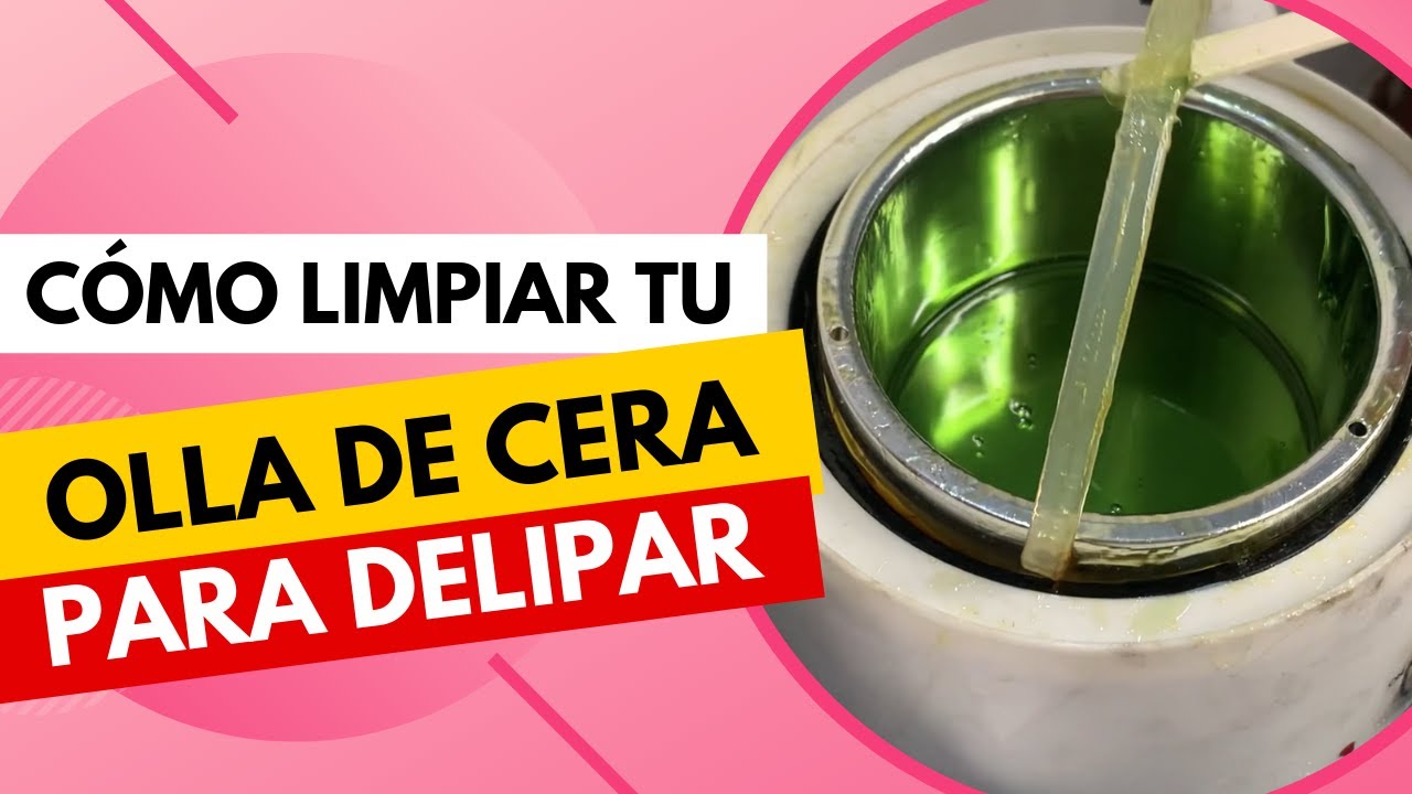 COMO LIMPIAR LA OLLA DE CERA PARA DEPILAR🔥- COMO DEPILAR CEJAS- TIPS PARA DEPILAR 🔥