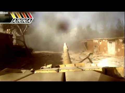 Urban Battle Filmed From SAA Tank In Darya - ANNA news
