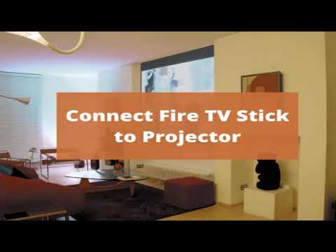 YouTube video about: How to hook up firestick to projector?