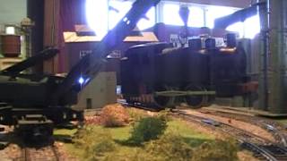 preview picture of video 'Trains miniatures - Mériller Vapeur expose à COURSAC (Dordogne)'
