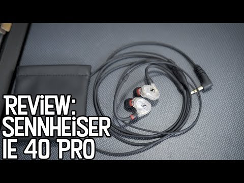 Обзор наушников Sennheiser IE 40 Pro