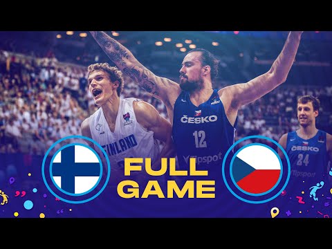 Finland v Czech Republic | Full Basketball Game | FIBA EuroBasket 2022