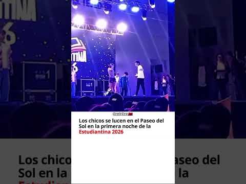 Arrancó la Estudiantina 2026 en Charata