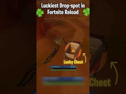 Luckiest Drop-spot in Fortnite Reload | #fortnite #reload #mythic