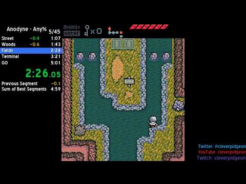 Anodyne Any% Speedrun - 4:58