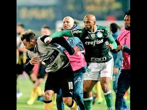 Matéria Globo Esporte: Peñarol 2 x 3 Palmeiras - 27/04/2017