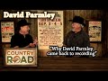 Why David Parmley came back to recording - Bluegrass Music TV